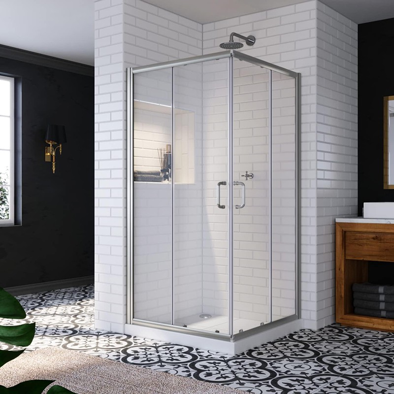 Rectangular Corner Shower Enclosure